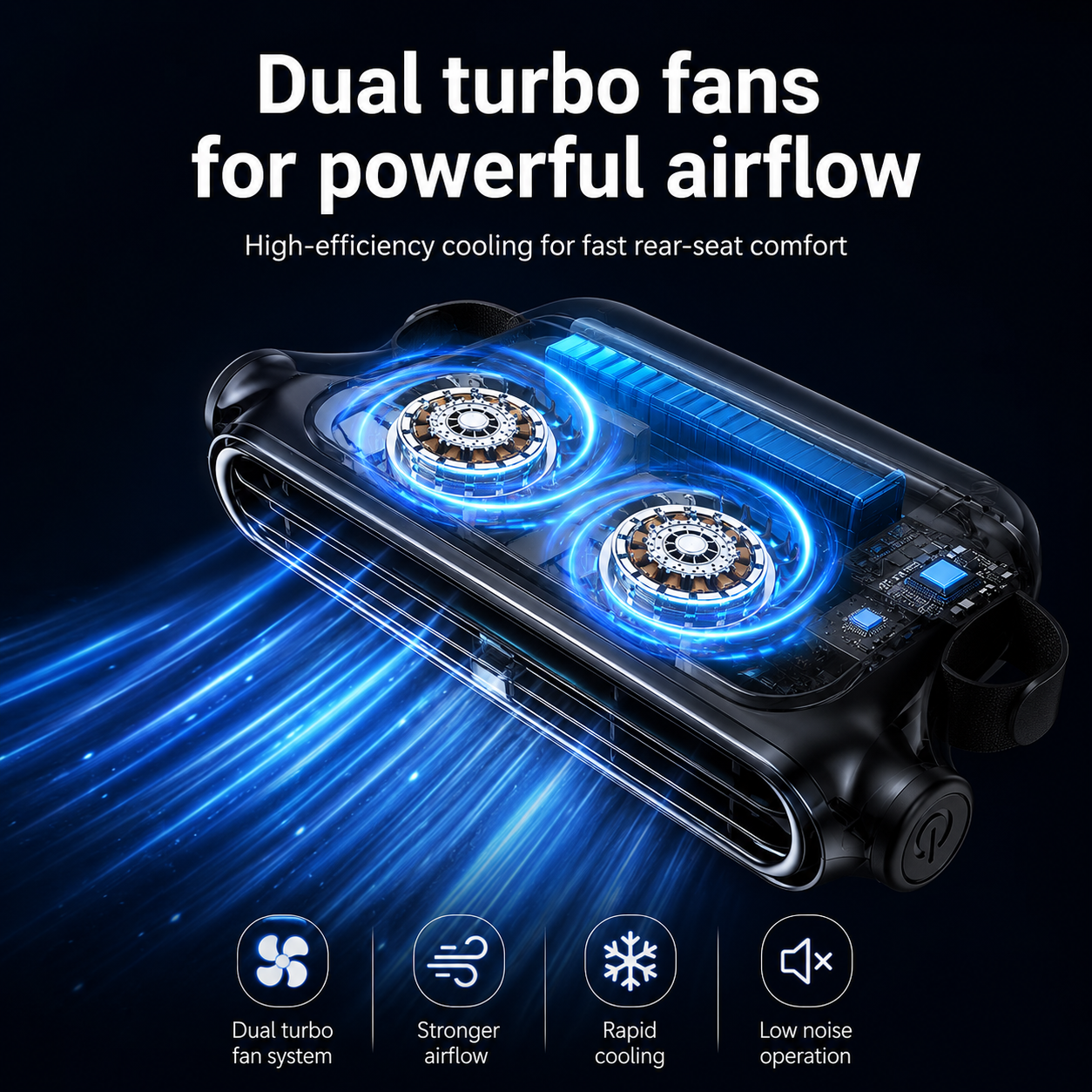Car Seat Cooling Fan